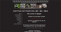 Desktop Screenshot of chicagocrittergetters.com