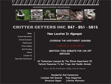 Tablet Screenshot of chicagocrittergetters.com